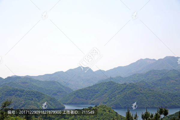 金寨大別山山水