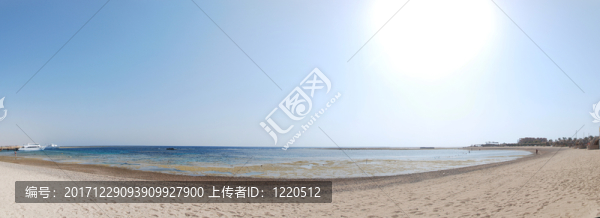 海灘全景