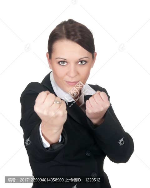 積極的女商人