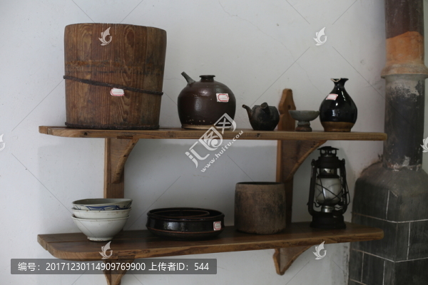 葉挺故居老式灶房