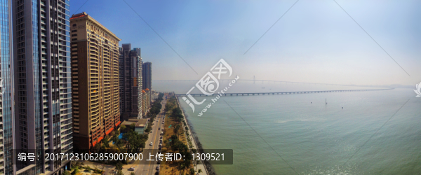 珠海情侶南路及港珠澳大橋
