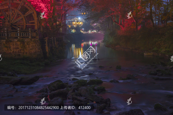 上里夜色