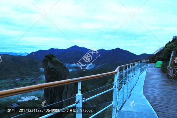 觀景臺,露營