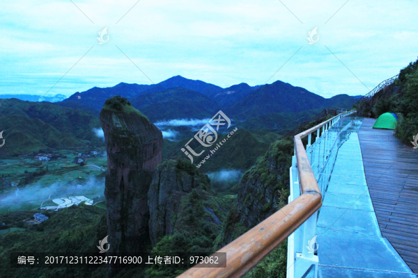 通天寨觀景臺,露營