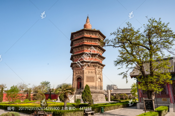 河南安陽天寧寺文峰塔