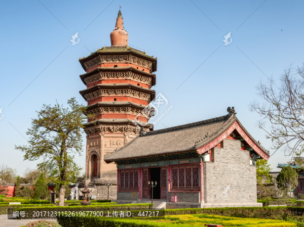 河南安陽天寧寺文峰塔