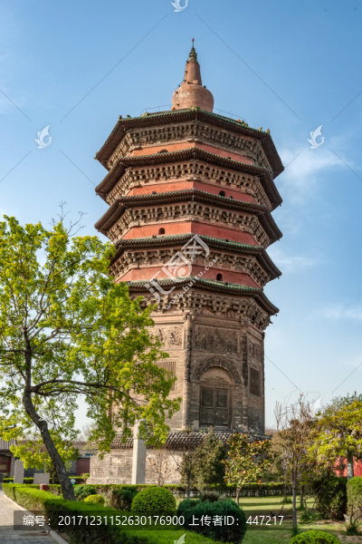 河南安陽天寧寺文峰塔