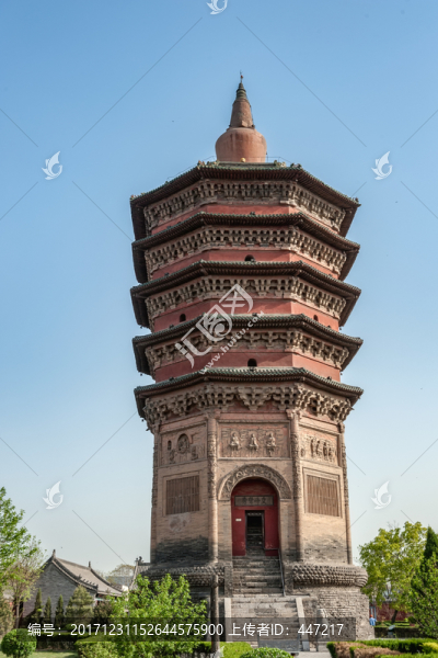 河南安陽天寧寺文峰塔