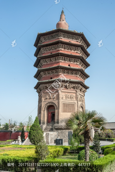 河南安陽天寧寺文峰塔