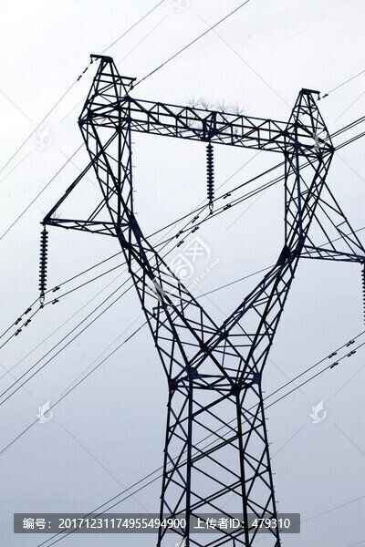電塔,高壓線