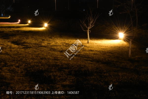 夜幕下的燈火
