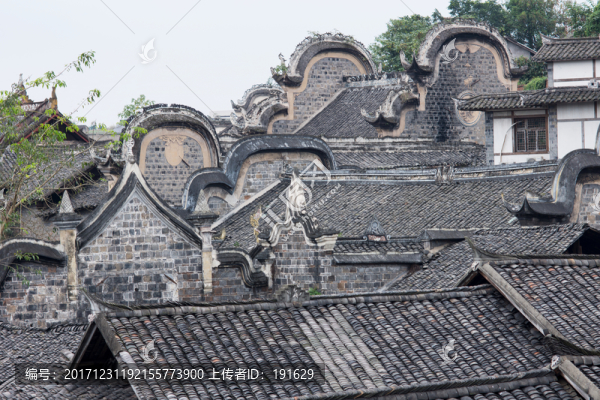 自貢仙市,古建筑