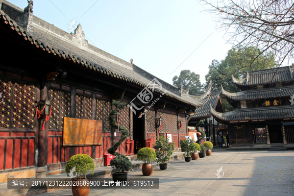 成都,文殊院,佛教寺院
