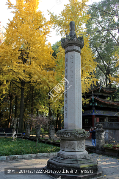 成都文殊院,秋葉,秋意