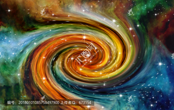 漩渦星空