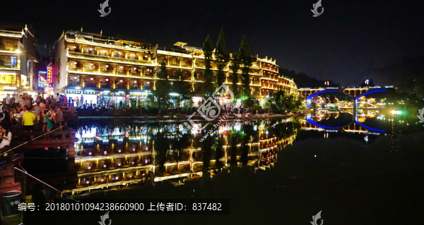 沱江,夜景