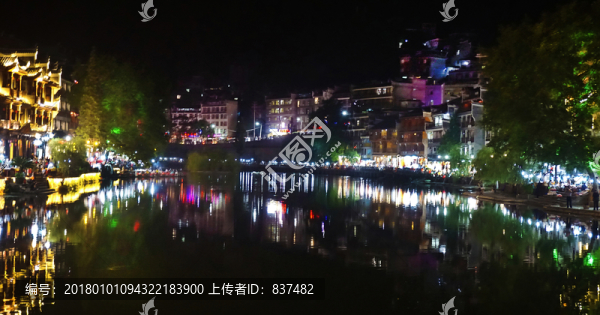 沱江,夜景
