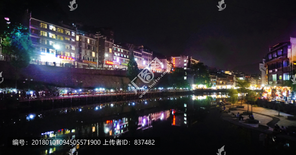 沱江,夜景