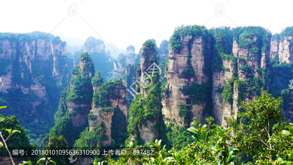 袁家界峻山