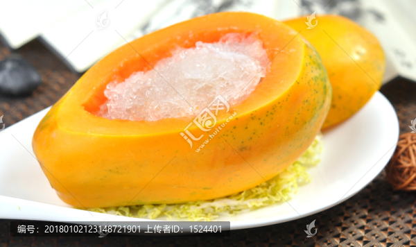 夏威夷木瓜燉官燕