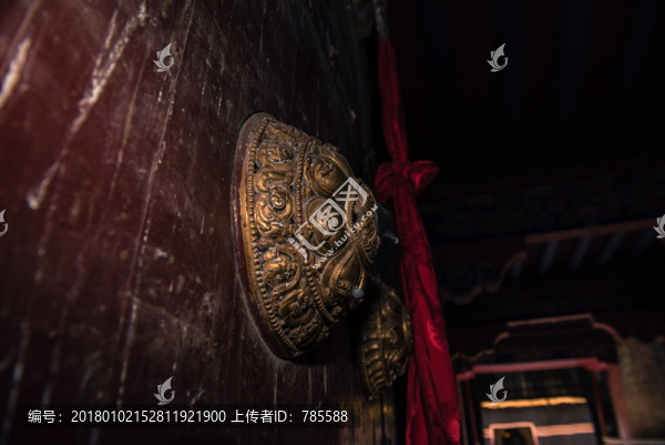 薩迦寺木門