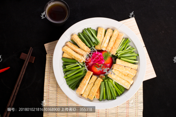 炸豆腐,豆腐條