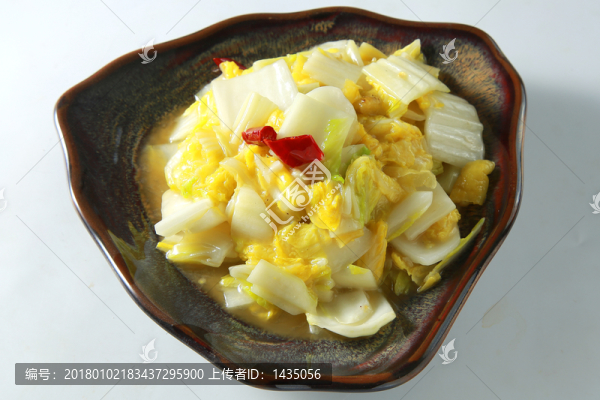 酸辣娃娃菜