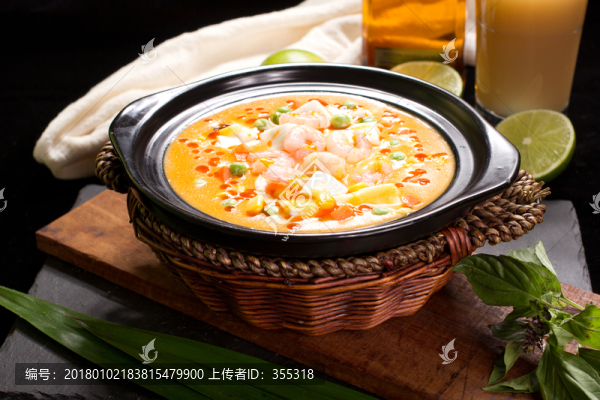 蝦仁,湯