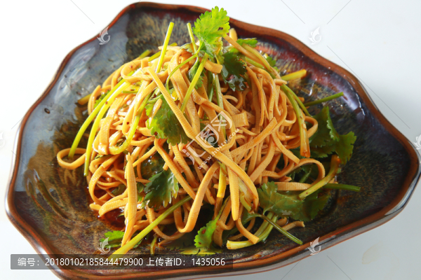 香菜拌干絲