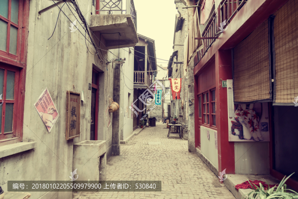 老上海街景