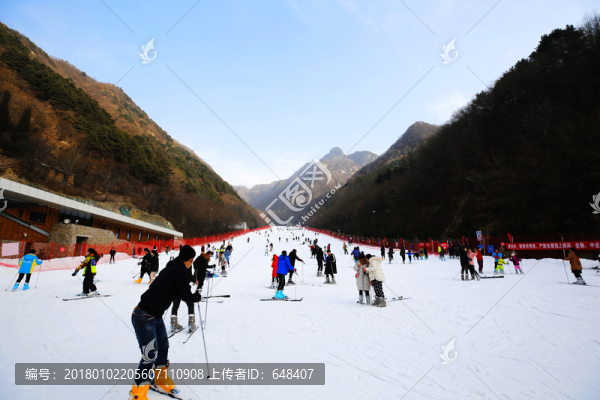 西安翠華山滑雪場