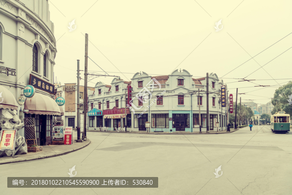 老上海街景