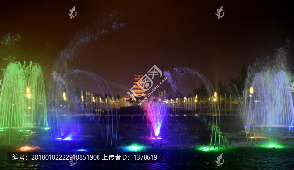 大雁塔夜景