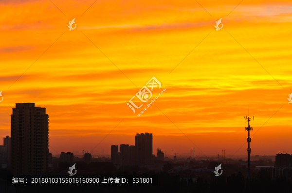 日出朝霞
