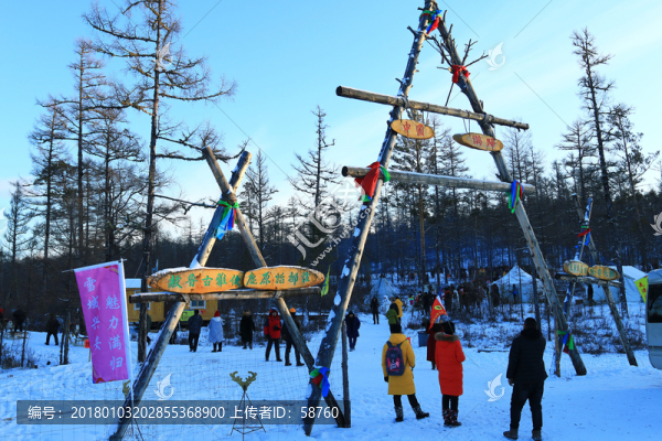 多妮婭鄂溫克使鹿部落風(fēng)光