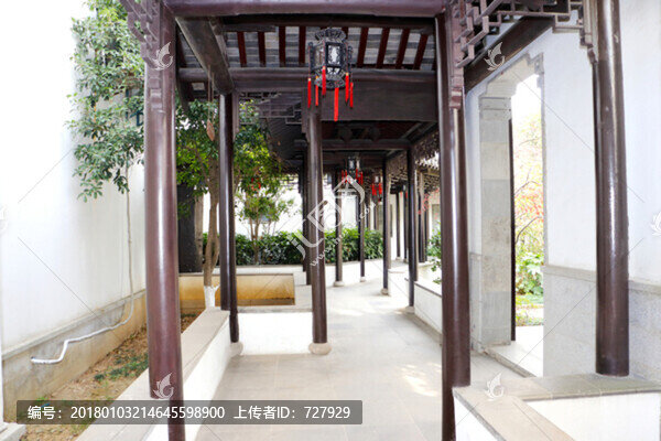中式走廊