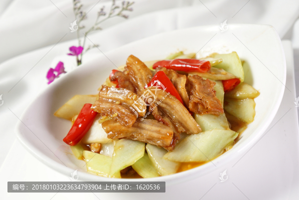 油渣炒白菜