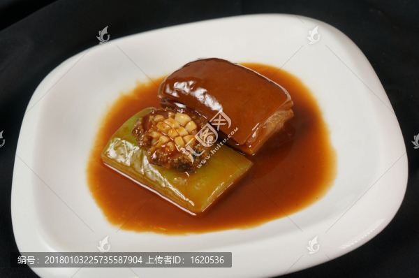 五花肉鮑魚