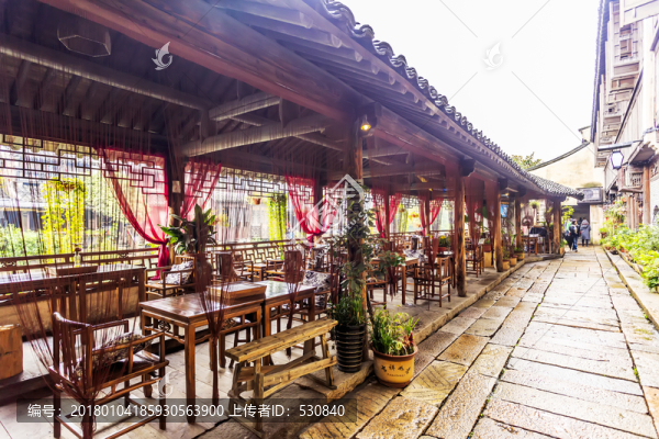 古鎮(zhèn)茶館