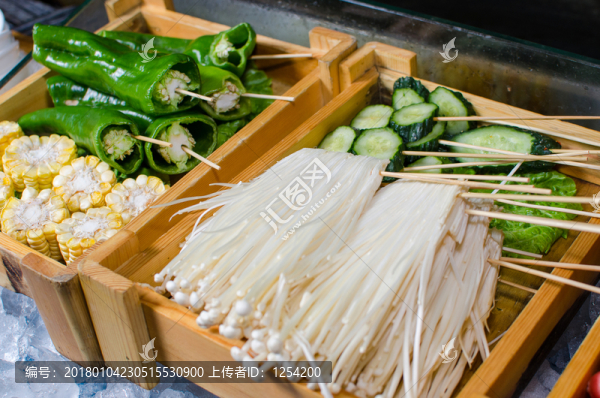 蔬菜燒烤食材