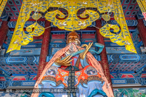 河南鹿邑老子塑像