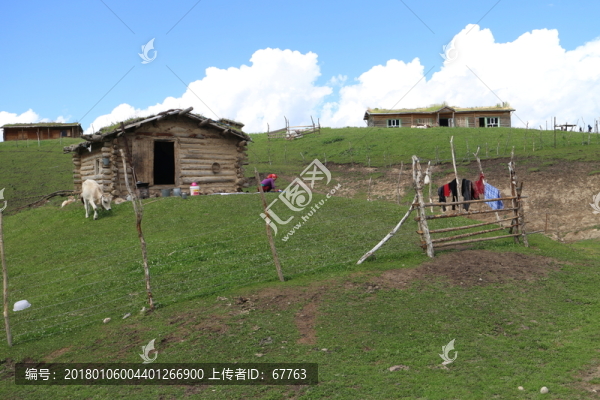 瓊庫(kù)什臺(tái)牧區(qū)人家