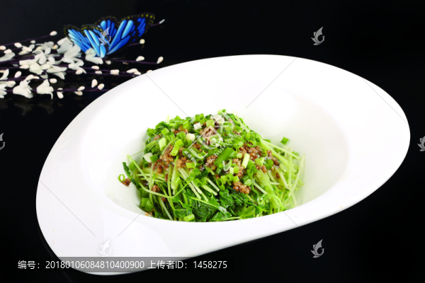 肉醬豆苗