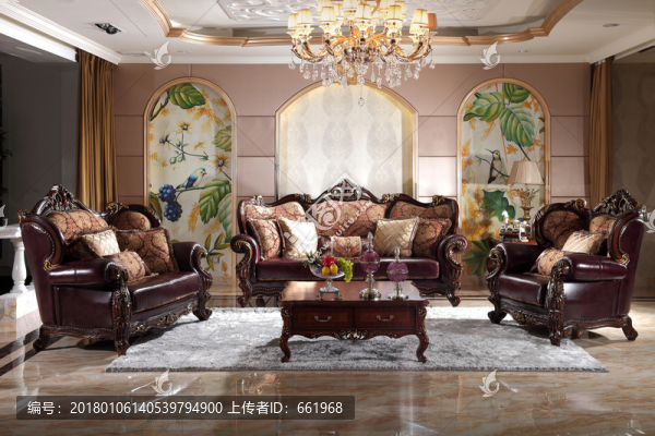 古典沙發(fā),真皮沙發(fā),歐美沙發(fā)