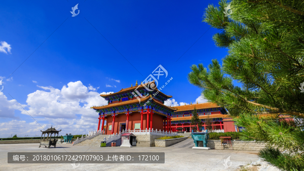 內(nèi)蒙古呼倫貝爾海拉爾達(dá)爾吉林寺