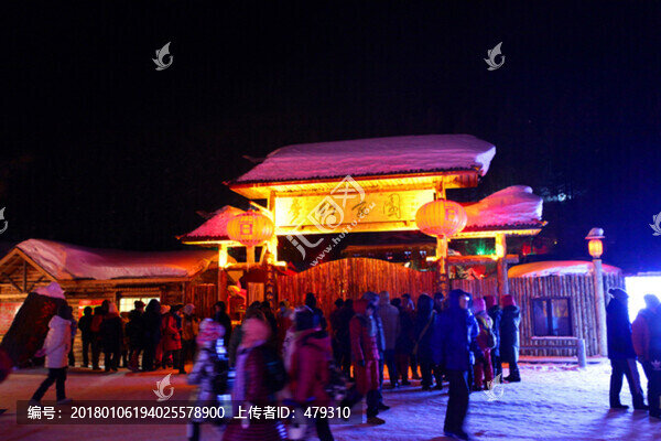 雪鄉(xiāng),夜
