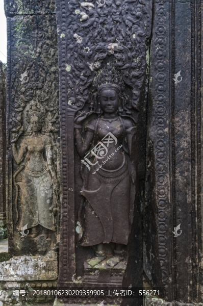 吳哥窟,巴戎寺浮雕