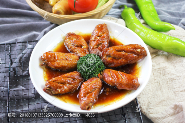蒜香雞中翅