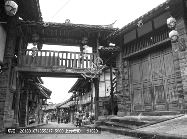 自貢仙市,古鎮(zhèn),古街