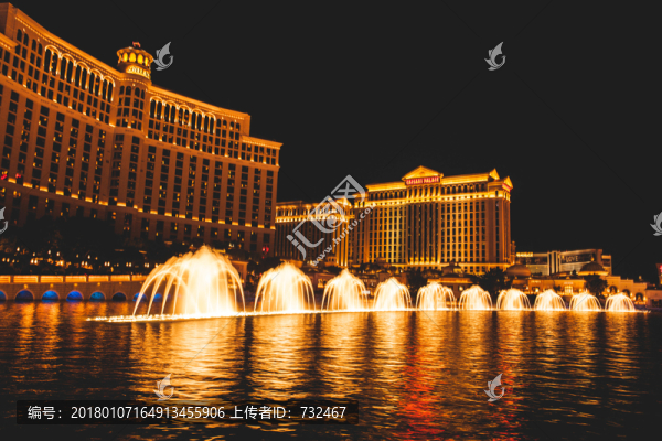 拉斯維加斯夜景攝影
